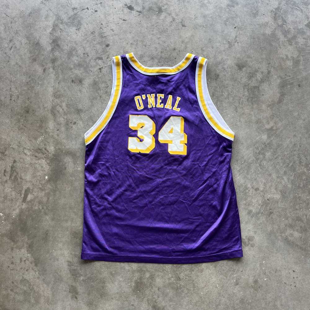 Vintage Reebok LA Lakers Shaquille O'neal Basketball Jersey - XXL – Jak of  all Vintage