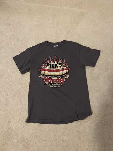 Vintage Pinks Hotdog Shirt - image 1