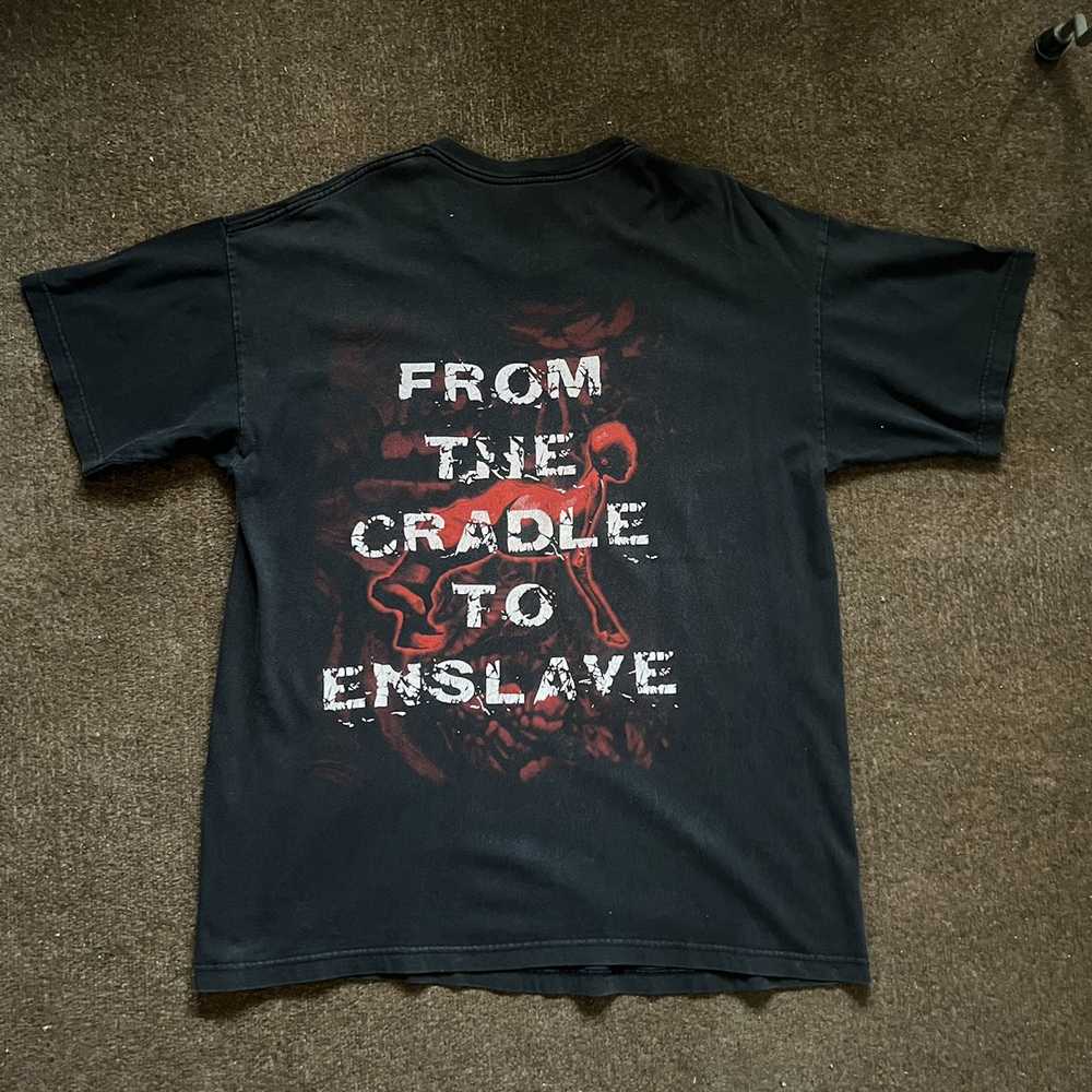 Band Tees × Vintage Cradle Of Filth Enslave T-Shi… - image 2