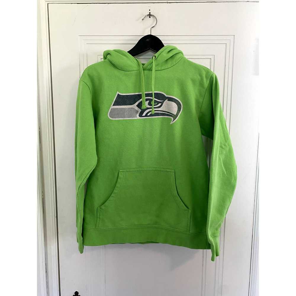 NFL Seattle Seahawks Highlighter Green Hoodie - image 1
