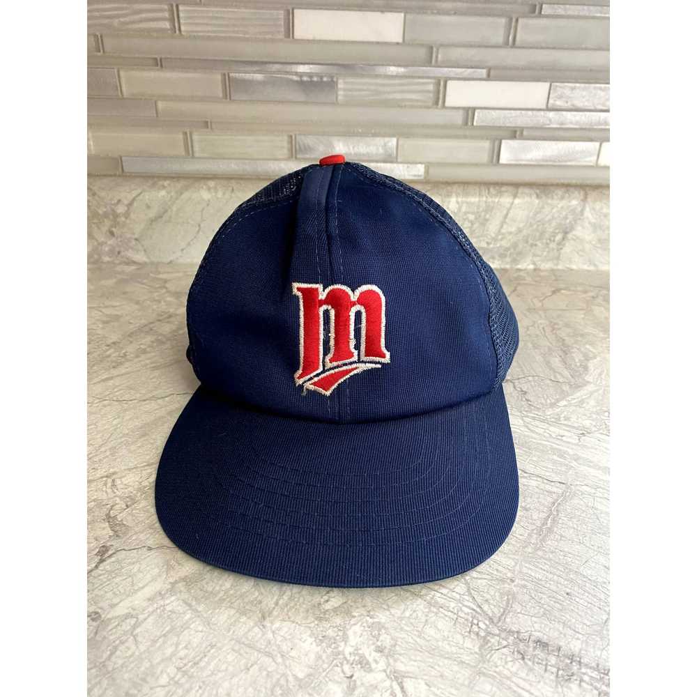 MLB Vintage Minnesota Twins Snapback Trucker Hat - image 2