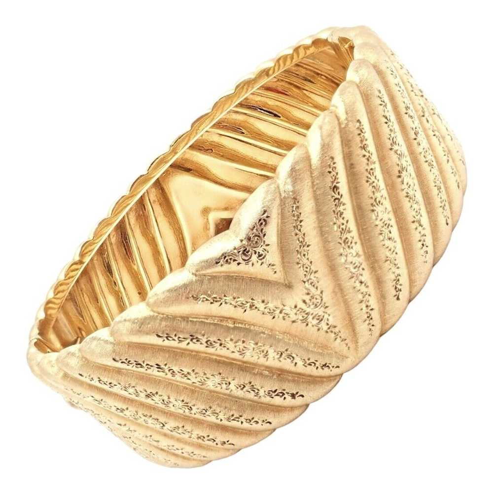 Buccellati Mario Buccellati 18k Yellow Gold Wide … - image 1