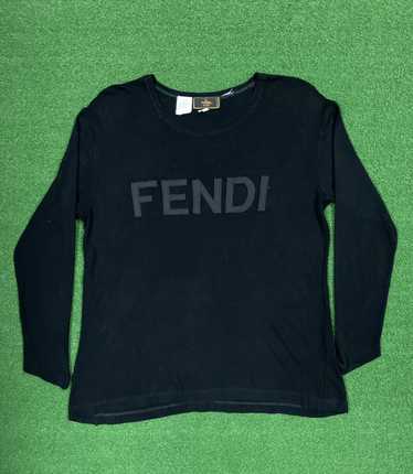 Fendi × Vintage FENDI LONG SLEEVES T SHIRT #SKU-A… - image 1