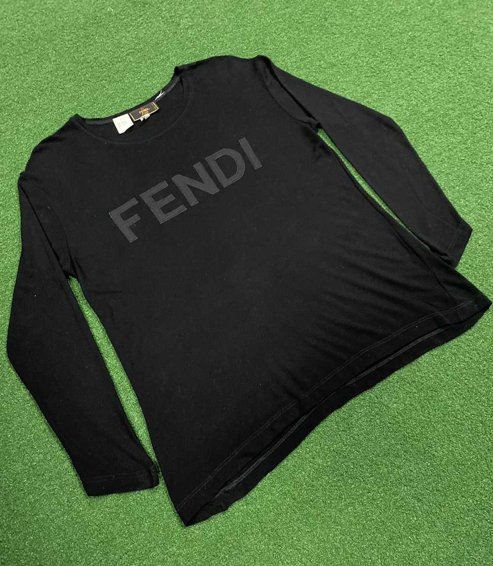 Fendi × Vintage FENDI LONG SLEEVES T SHIRT #SKU-A… - image 3