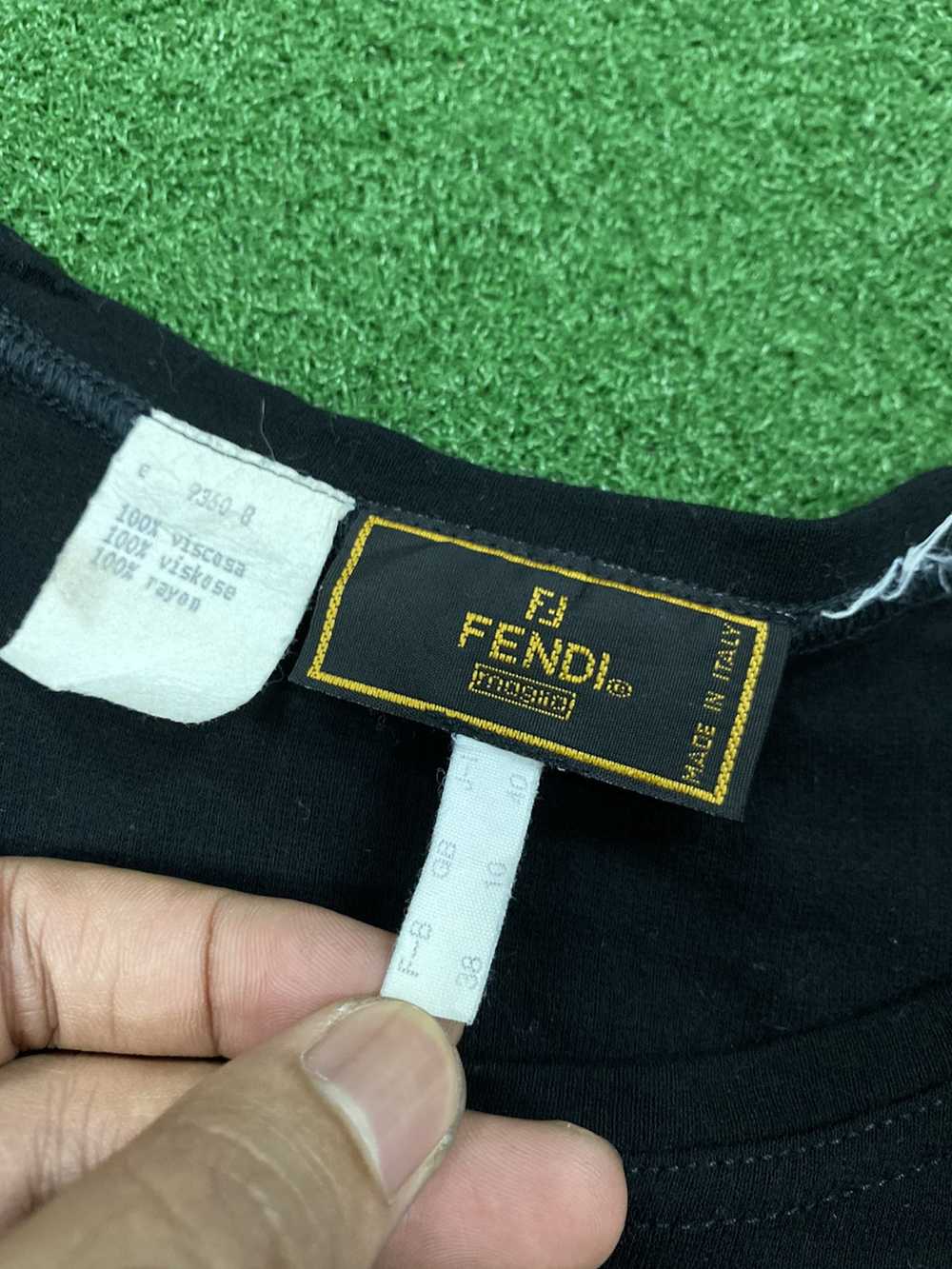 Fendi × Vintage FENDI LONG SLEEVES T SHIRT #SKU-A… - image 7