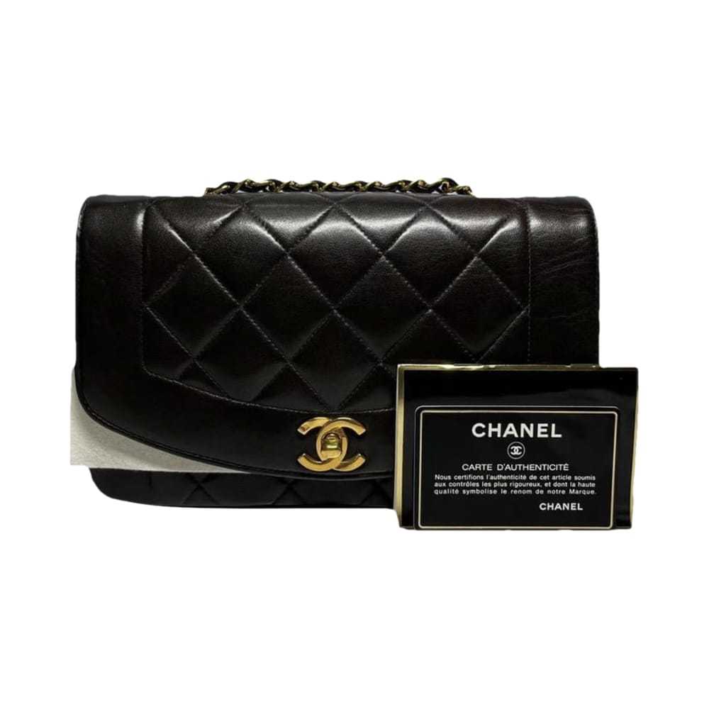 Chanel Diana leather handbag - image 1