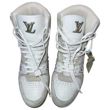 Louis Vuitton Sneakers LV8.5/US9.5 Men's Rivoli White Holographic Monogram