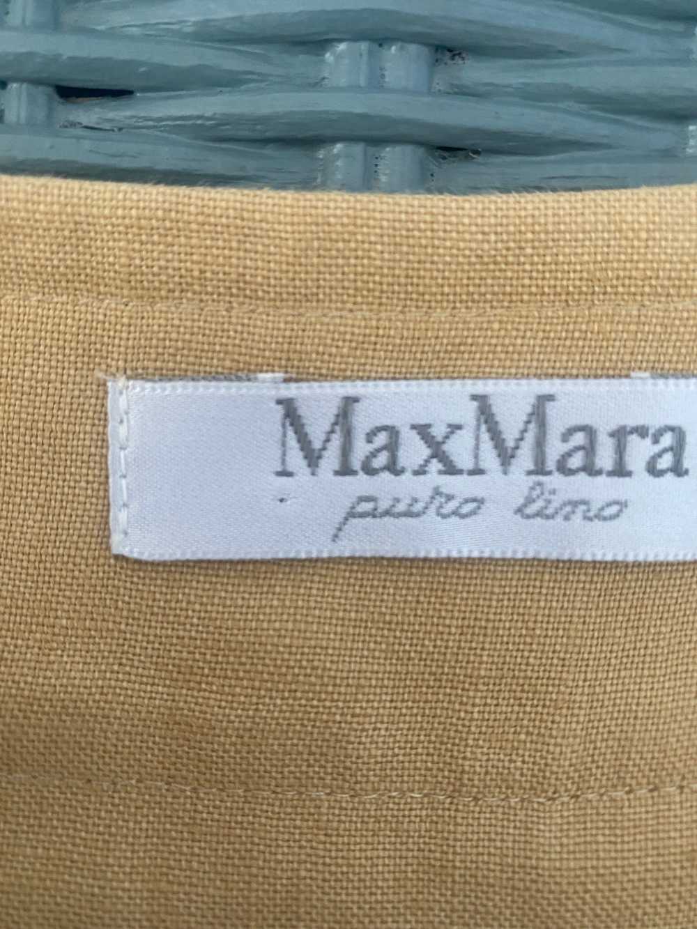 Linen skirt by Max Mara size 10 - image 4