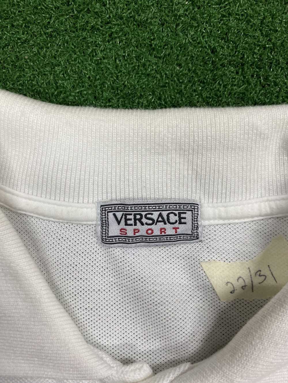 Versace VERSACE SPORT COLLAR T SHIRT #pakzue1536B - image 6