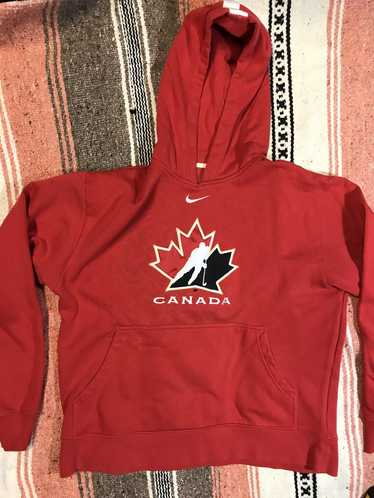 Nike × Vintage Nike hockey Center swoosh Canada �… - image 1