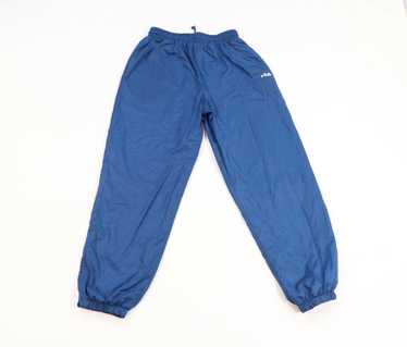 Fila Sport Retro Jogger Track Pants Nylon/ Fleece w Ankle Zipper Ladies XL  NWT