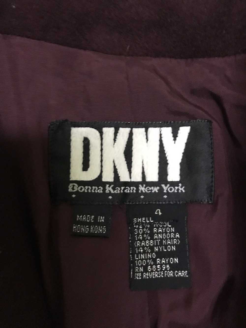 Cashmere & Wool × DKNY Dkny Embroidered Wool Casu… - image 5