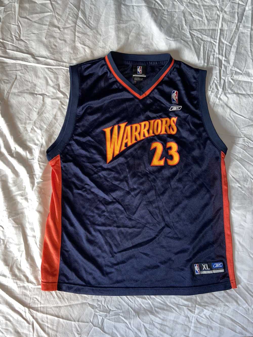 NBA × Reebok Jason Richardson Warriors Jersey Ree… - image 1