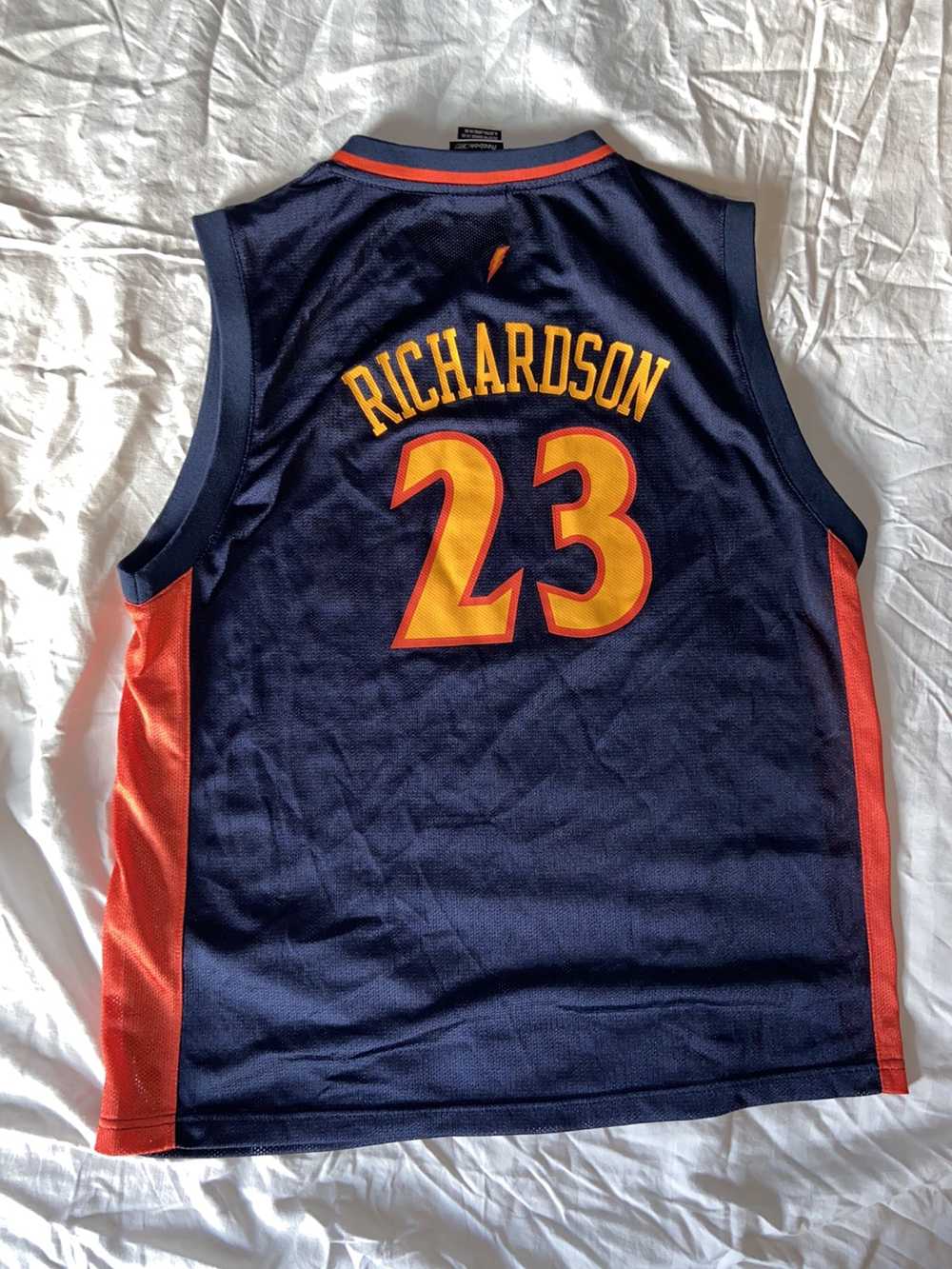 NBA × Reebok Jason Richardson Warriors Jersey Ree… - image 7