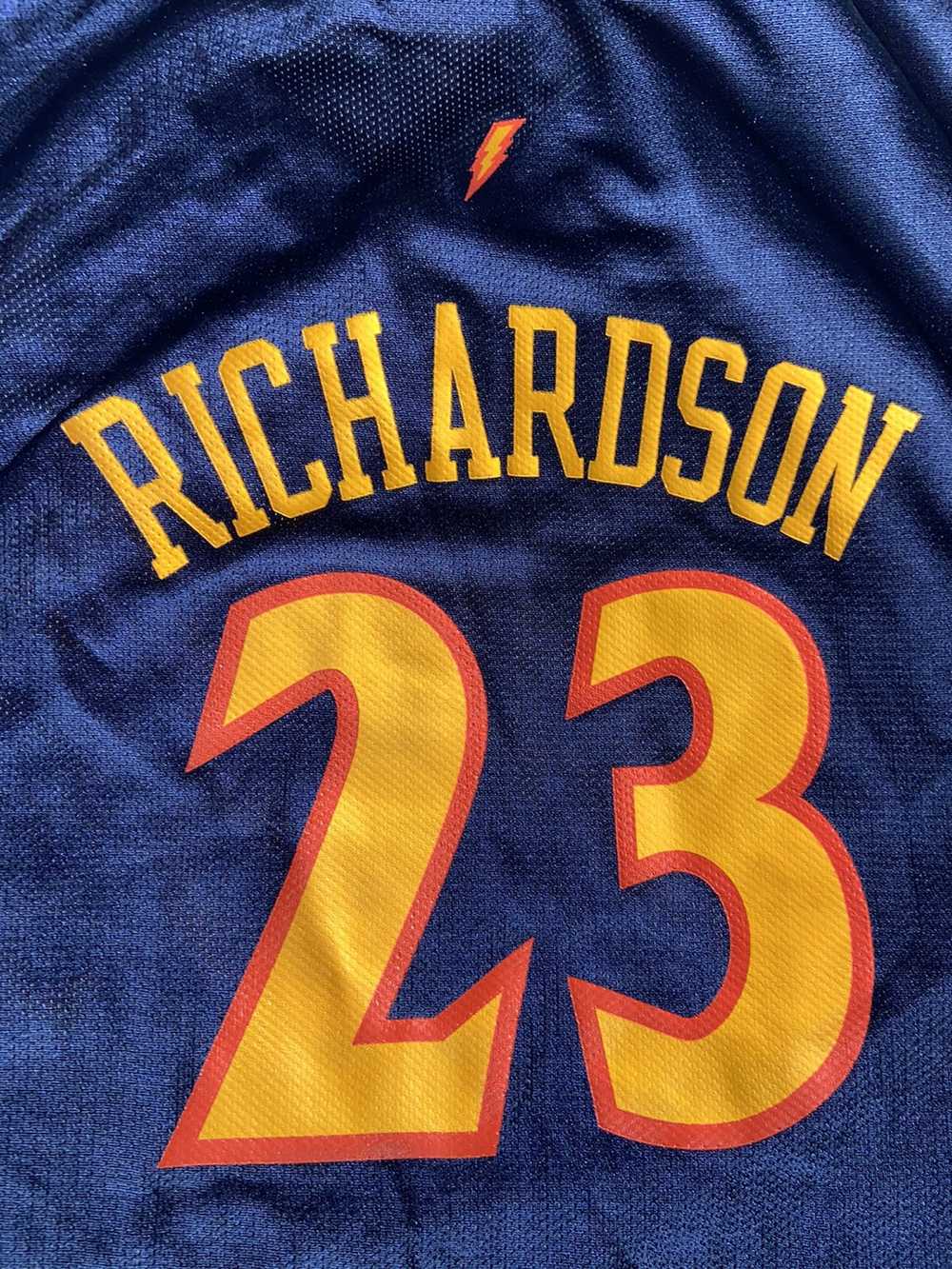 NBA × Reebok Jason Richardson Warriors Jersey Ree… - image 8