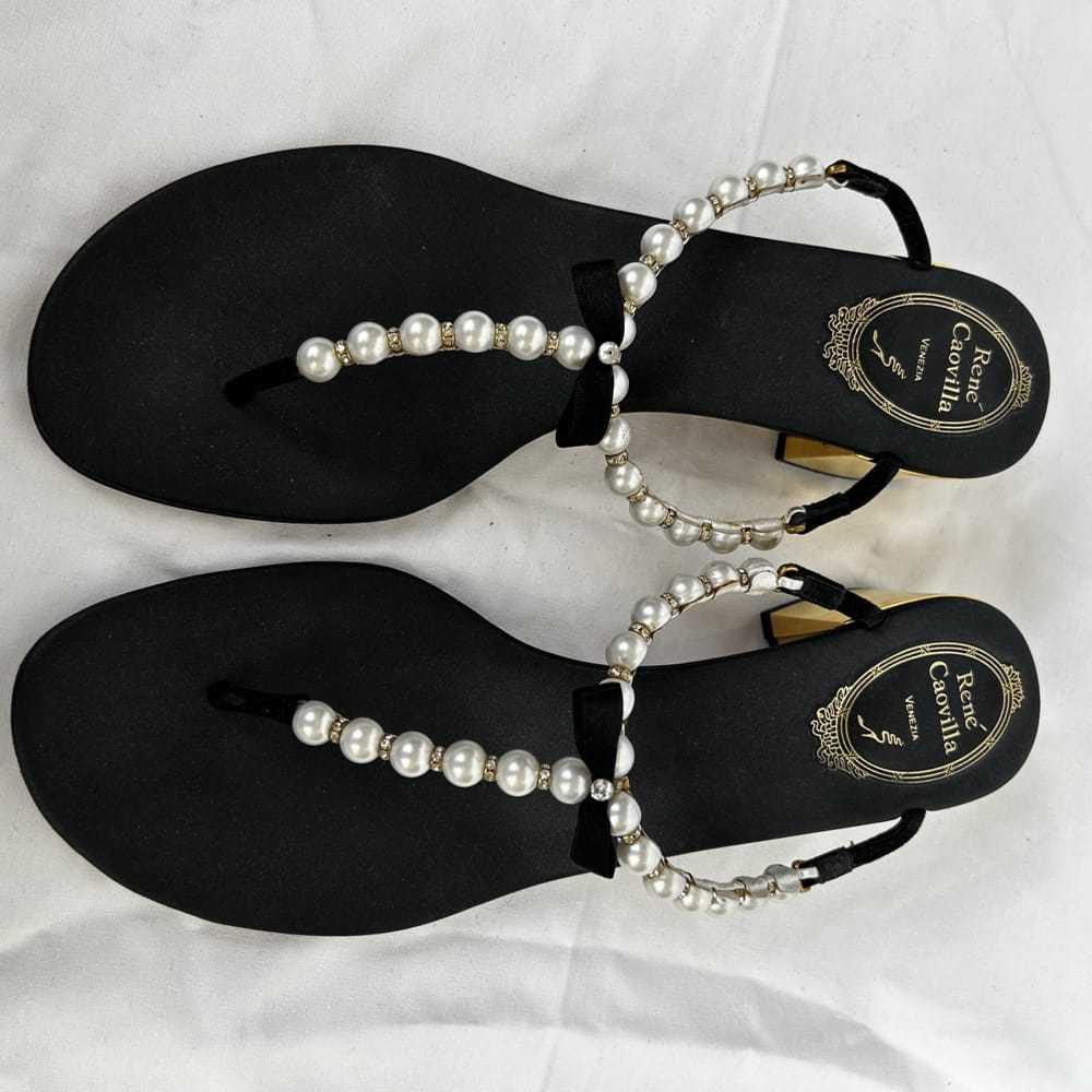 Rene Caovilla Cloth sandal - image 2