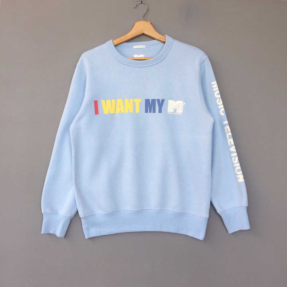 Japanese Brand × Mtv Vintage MTV Sweatshirt pullo… - image 1