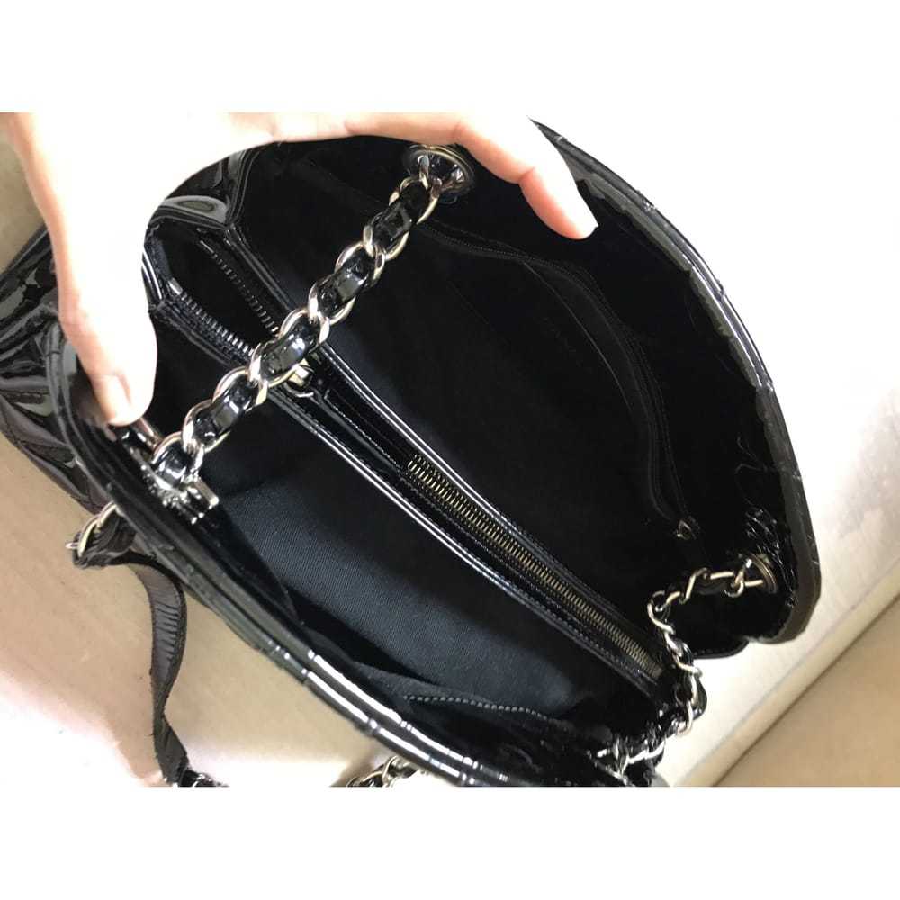 Chanel Mademoiselle patent leather handbag - image 2