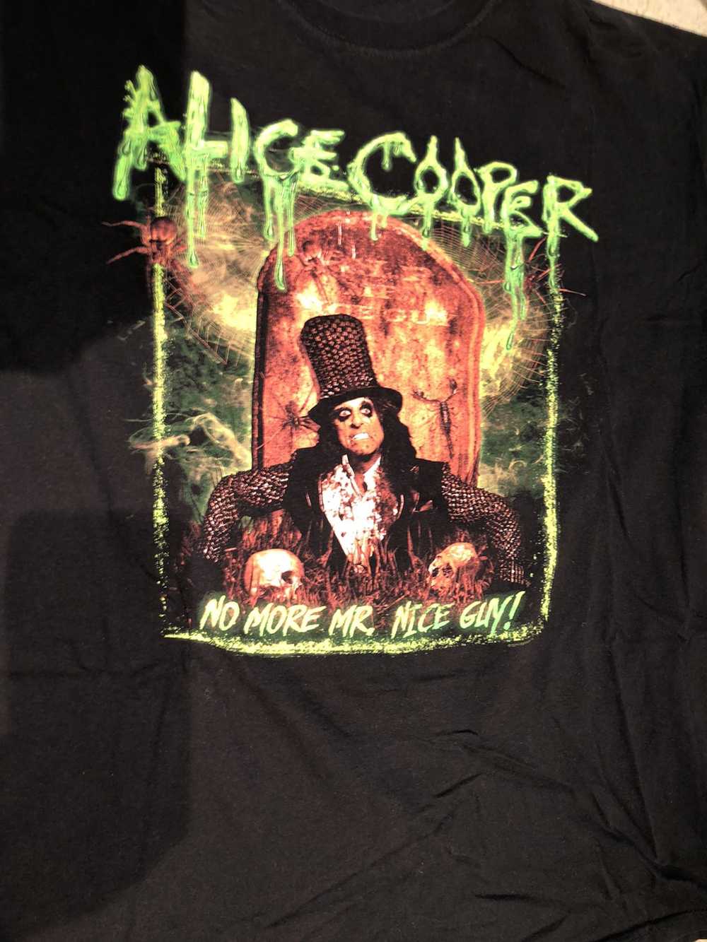 Band Tees × Tour Tee × Vintage Alice Cooper your … - image 2