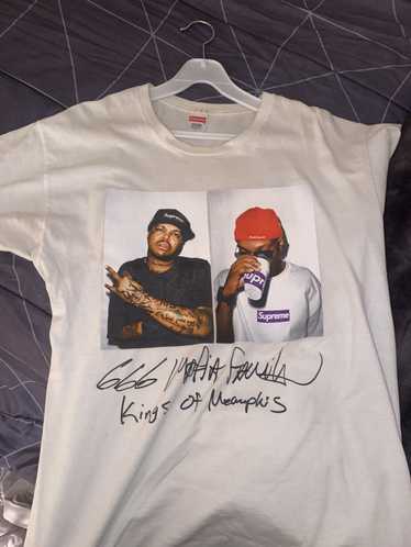 Three 6 mafia supreme hot sale tee