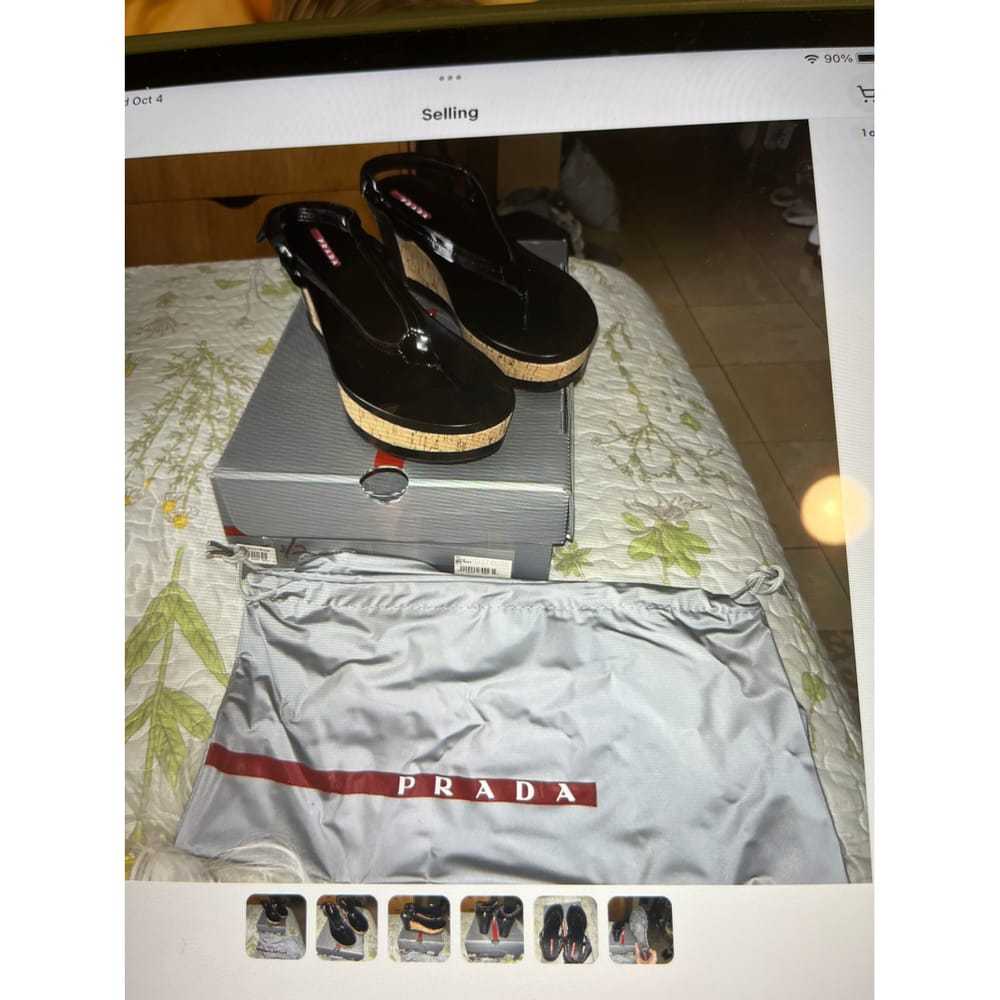 Prada Patent leather espadrilles - image 7