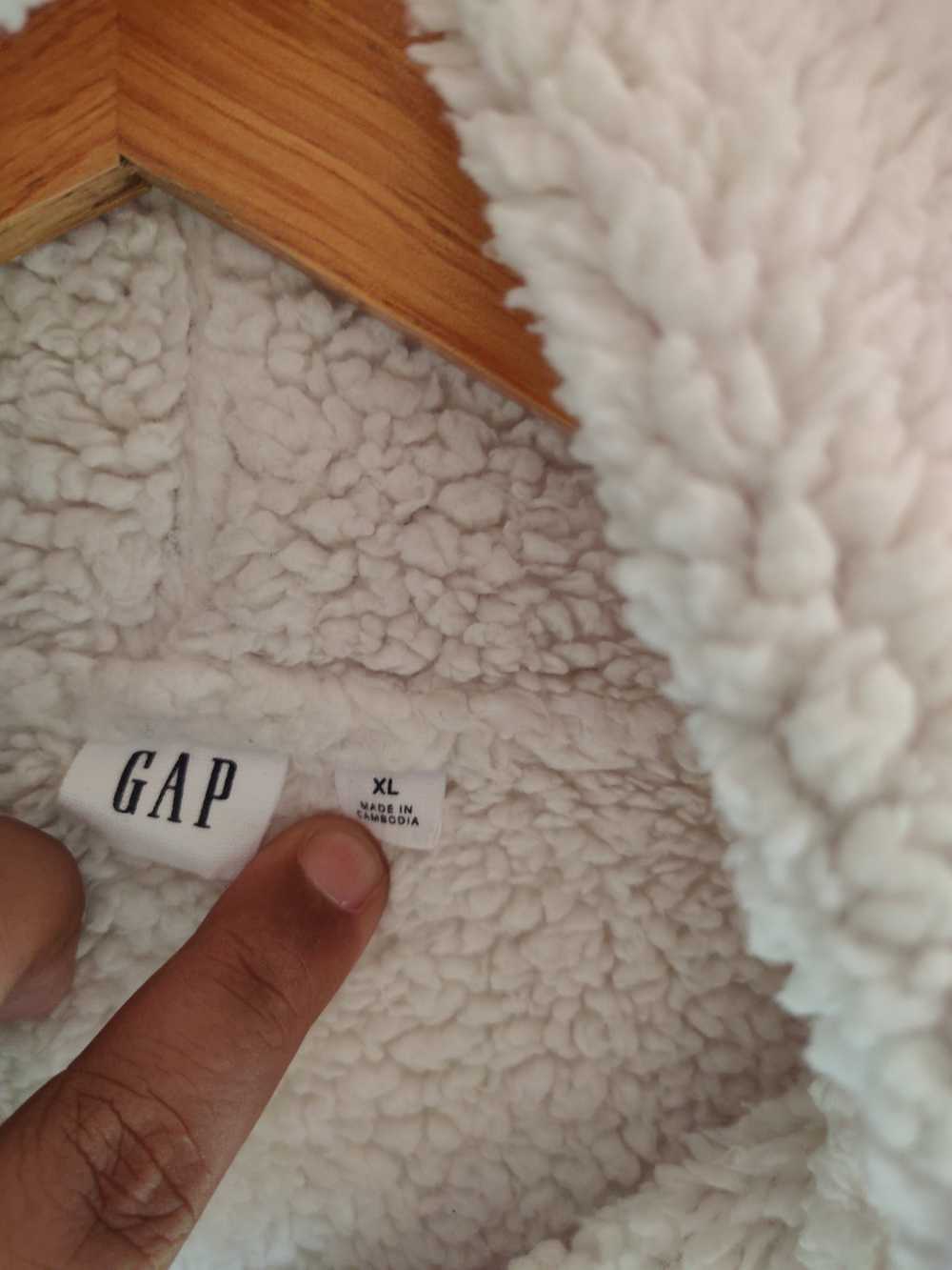 Gap × Streetwear Vintage Hoodie GAP Spellout Big … - image 7