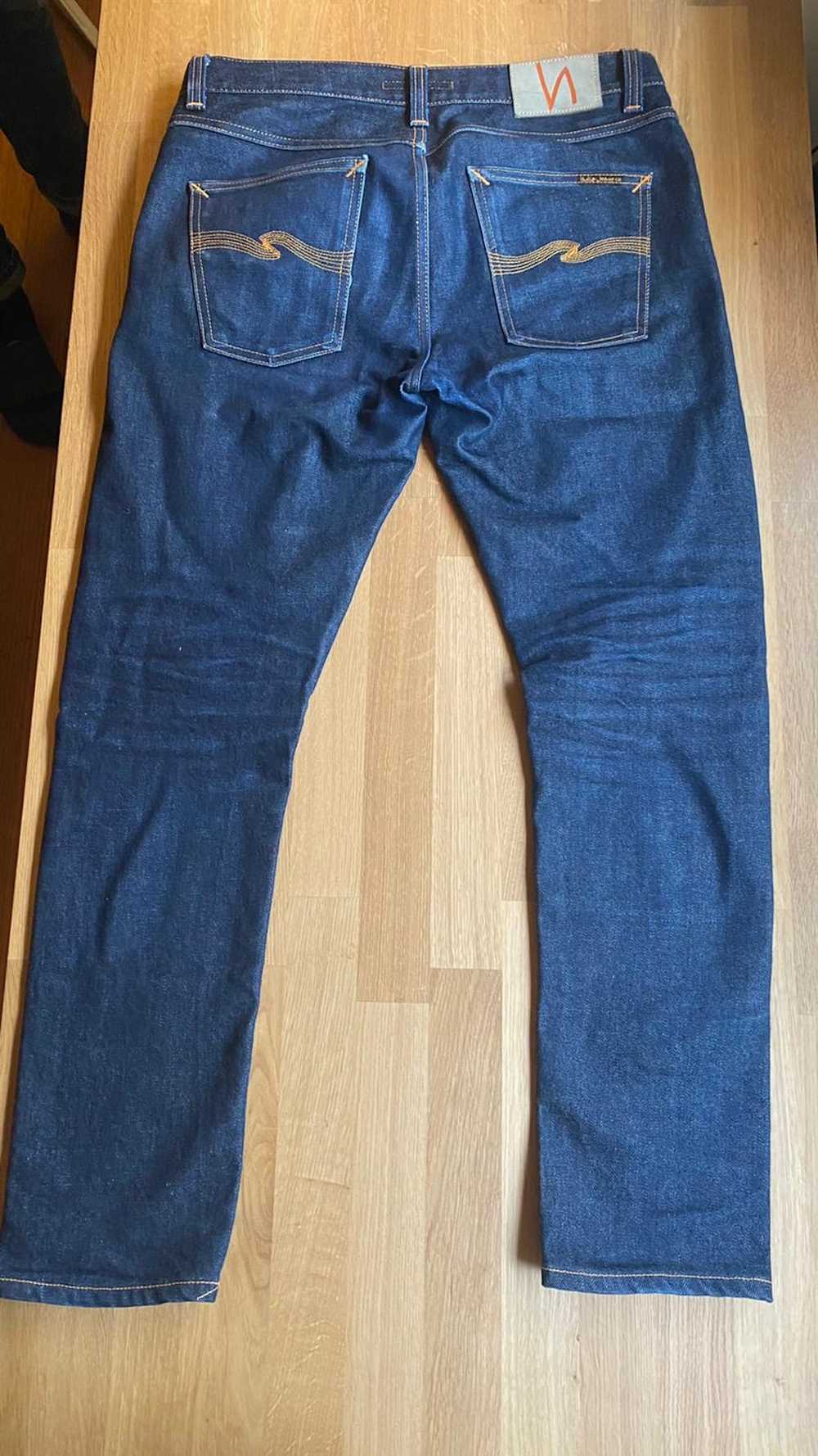 Nudie Jeans Lean Dean Dry Japan Selvage - 31W/30L - image 3
