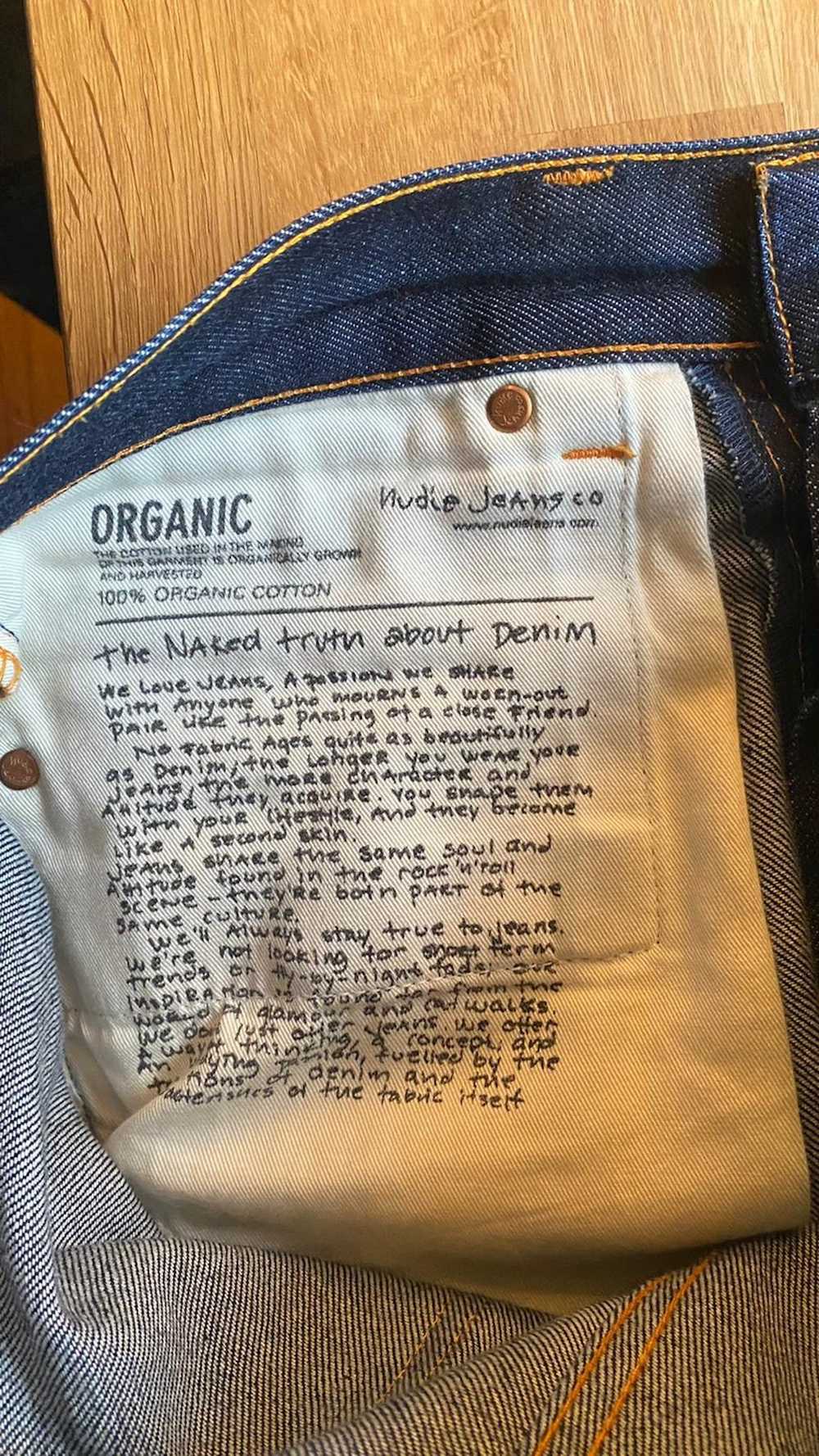 Nudie Jeans Lean Dean Dry Japan Selvage - 31W/30L - image 6