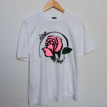 Made In Usa × Vintage Vintage Rose T shirt - image 1