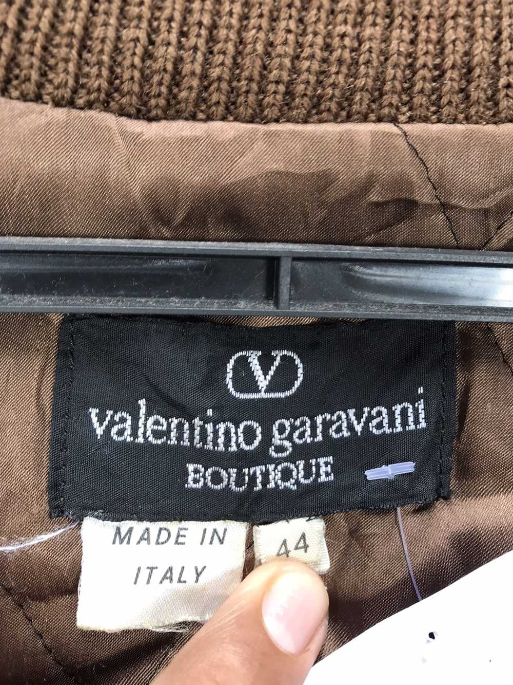 Designer × Leather Jacket × Valentino Vintage VAL… - image 10