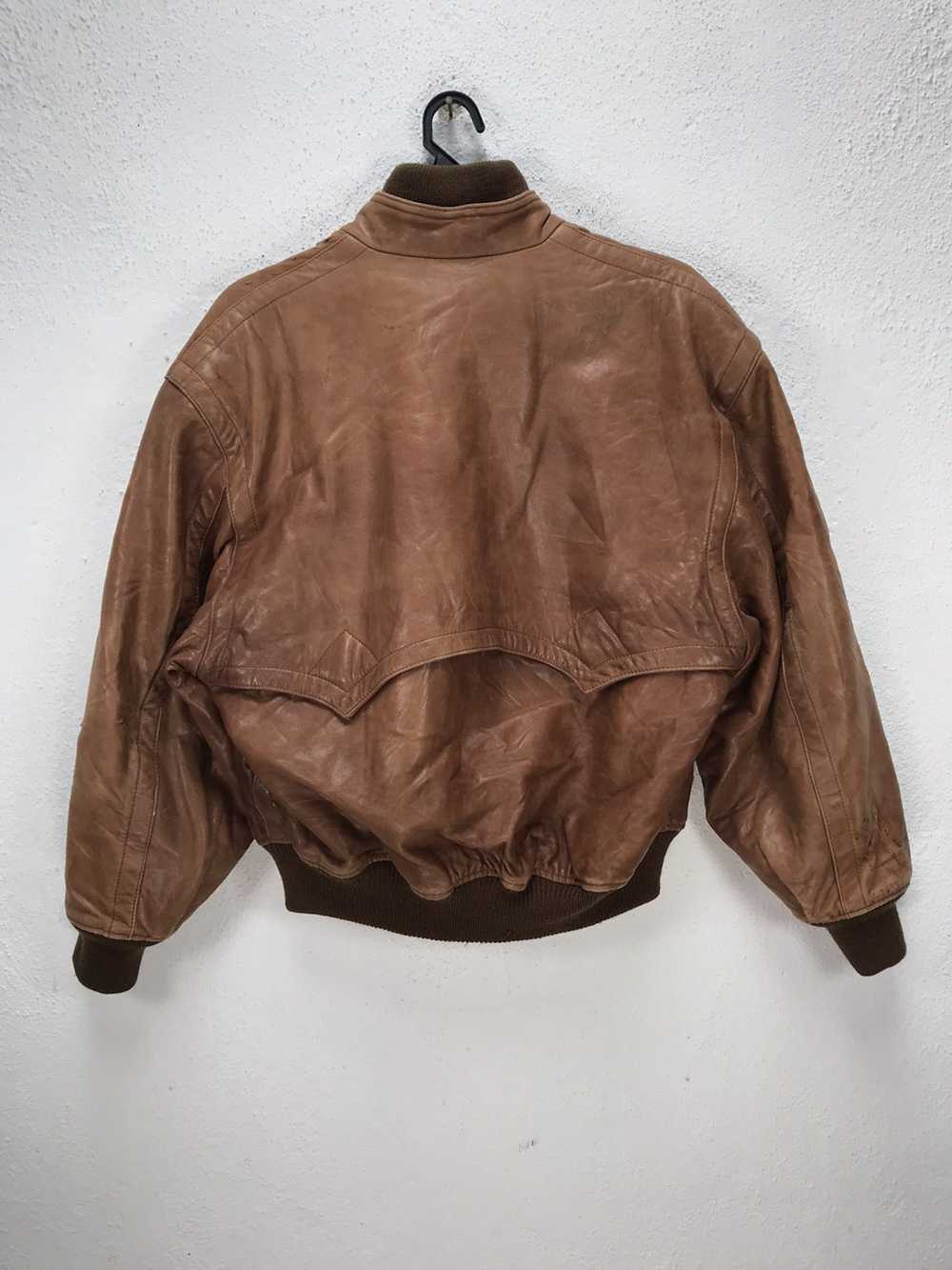 Designer × Leather Jacket × Valentino Vintage VAL… - image 2