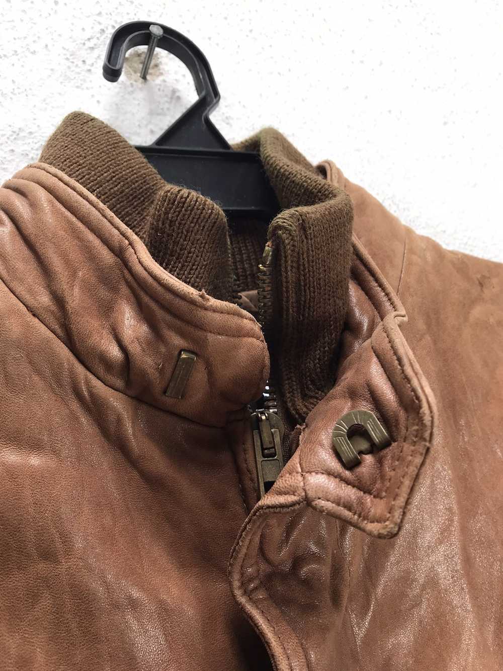 Designer × Leather Jacket × Valentino Vintage VAL… - image 5