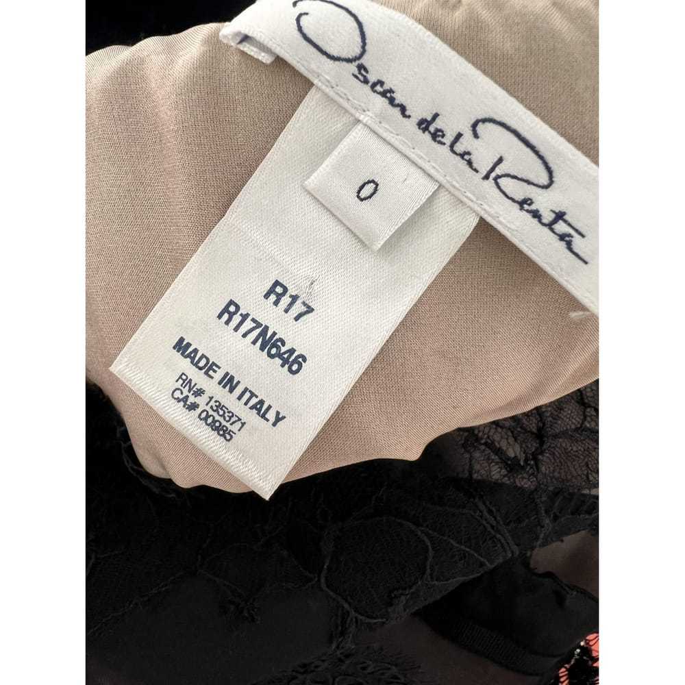 Oscar De La Renta Silk mini dress - image 3