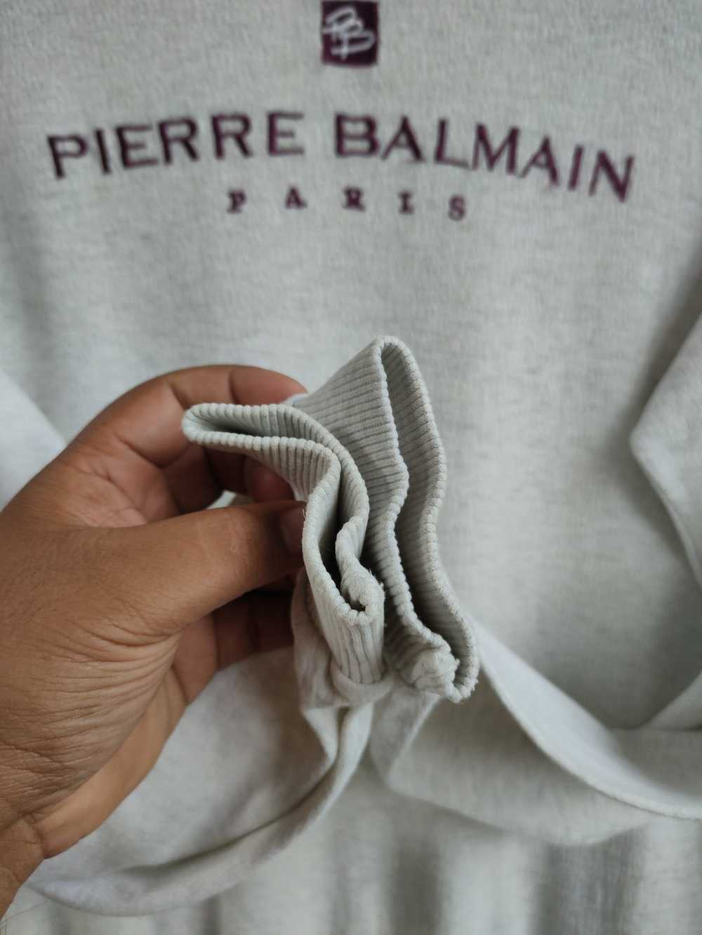 Pierre Balmain × Vintage RARE! Vintage Sweatshirt… - image 5