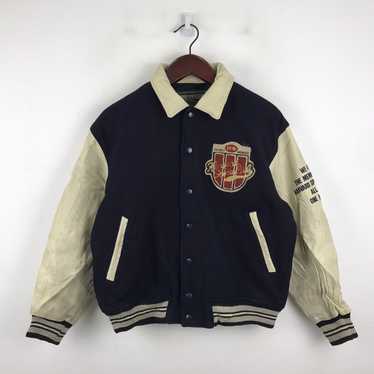 Harvard × Varsity Jacket × Vintage Vintage Harvar… - image 1