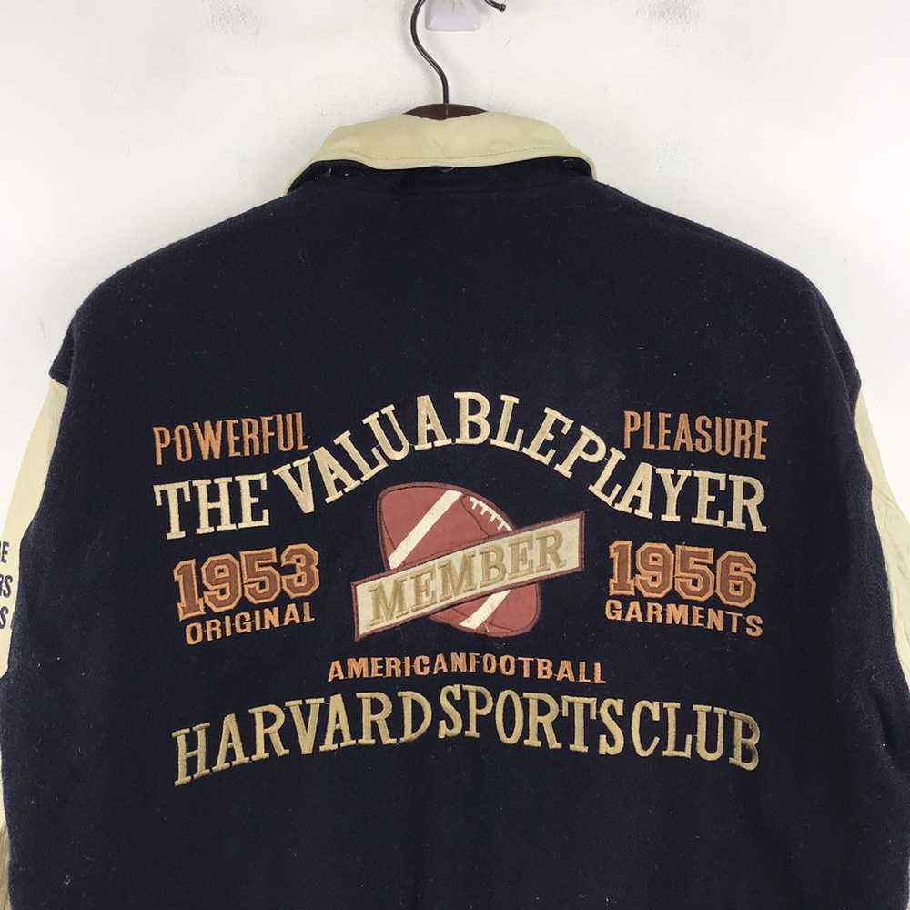 Harvard × Varsity Jacket × Vintage Vintage Harvar… - image 6