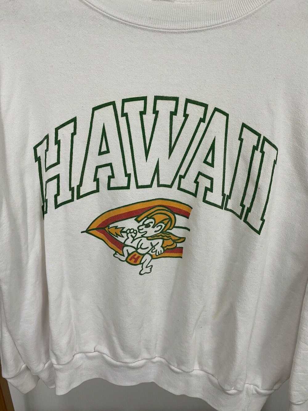 Collegiate × Vintage VTG Hawaii Rainbow Warriors … - image 4