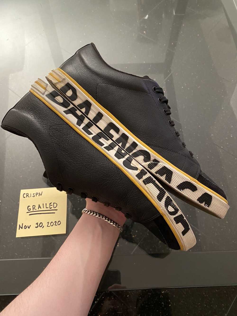 Balenciaga Balenciaga Logo Print Sneakers - image 2