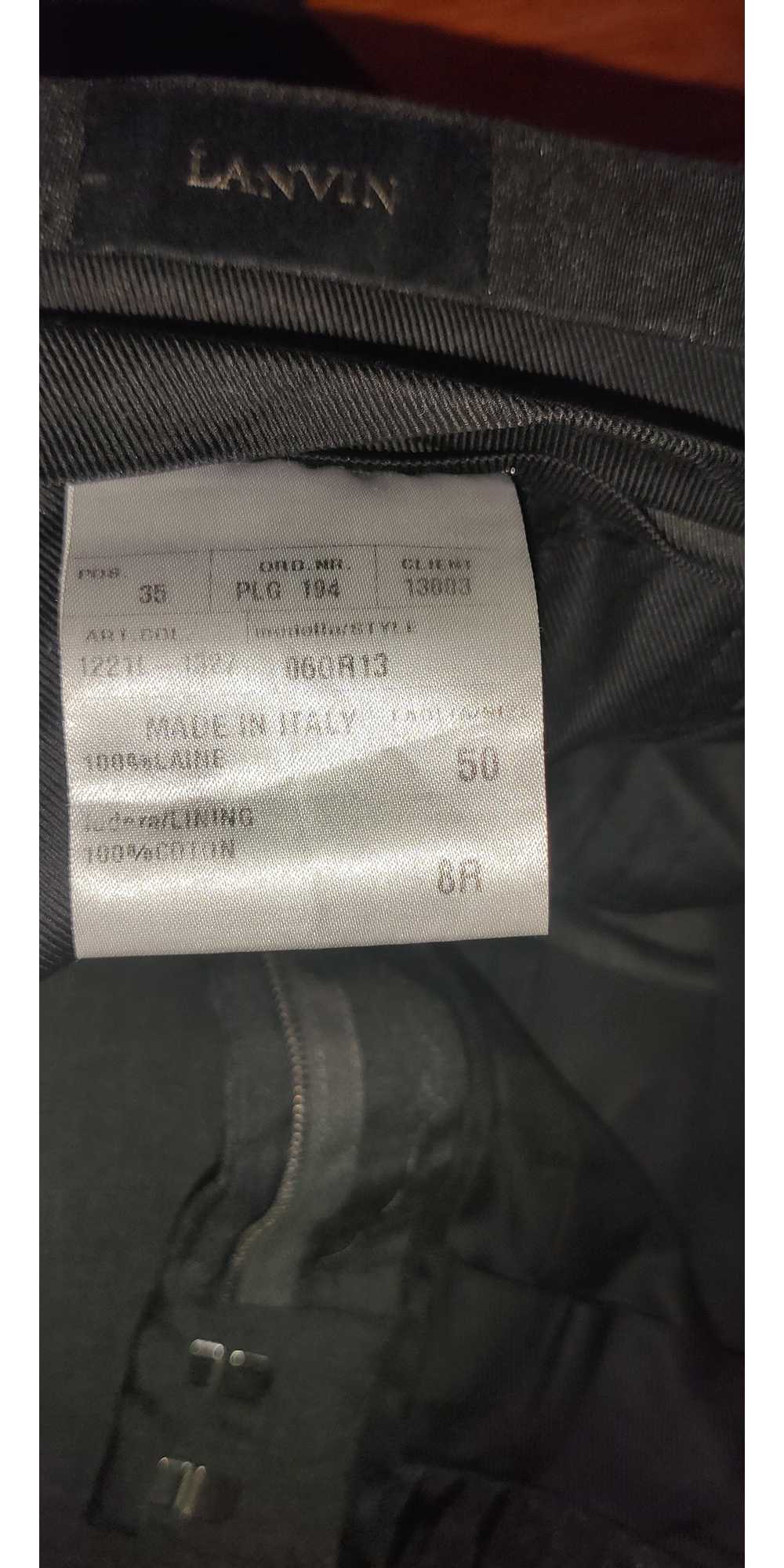 Lanvin Lanvin charcoal trousers size n50 IT, 40us… - image 5