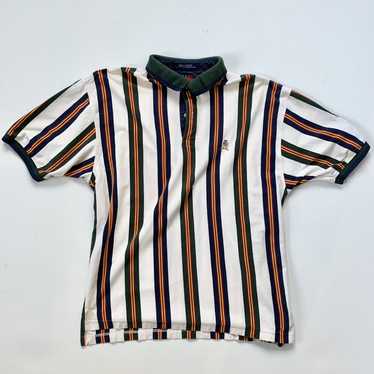 Vintage Tommy Hilfiger Polo With Pocket Spell Out Men… - Gem