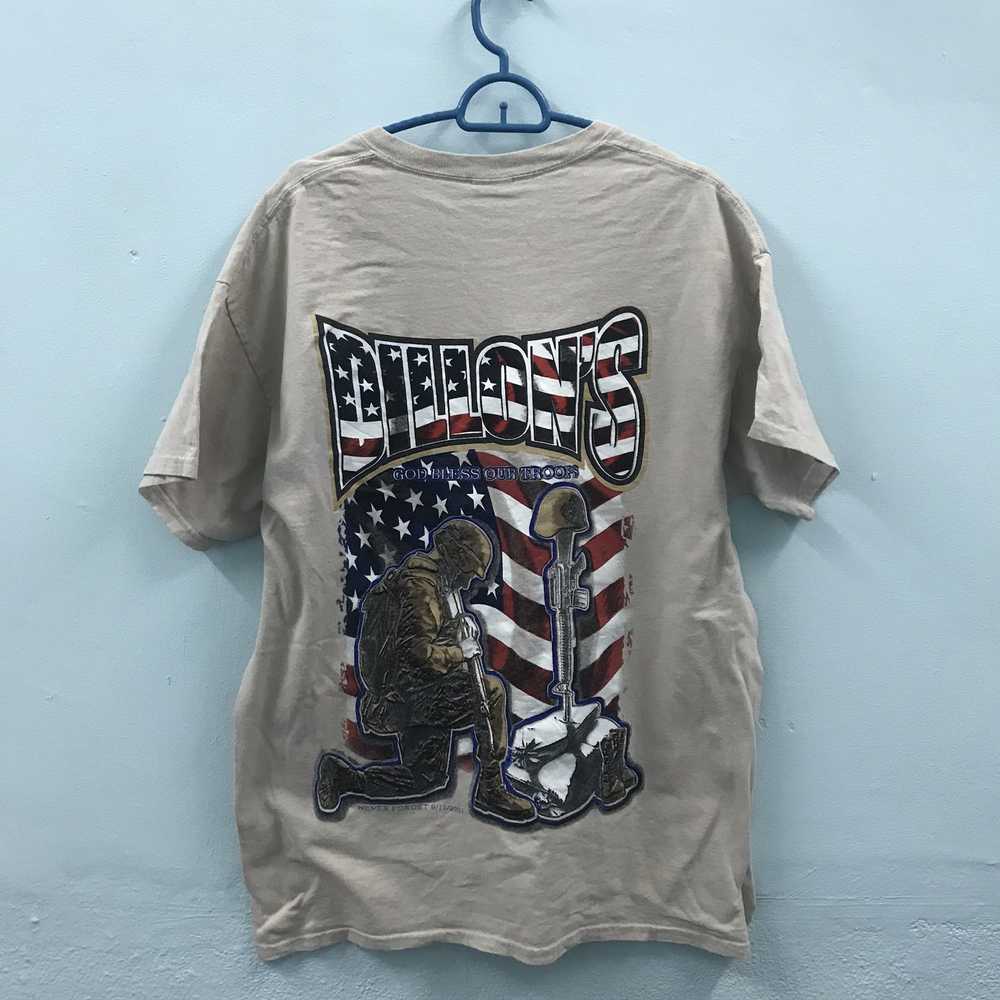 Gildan Gildan shirt Dillons God Bless Our Troops - image 7