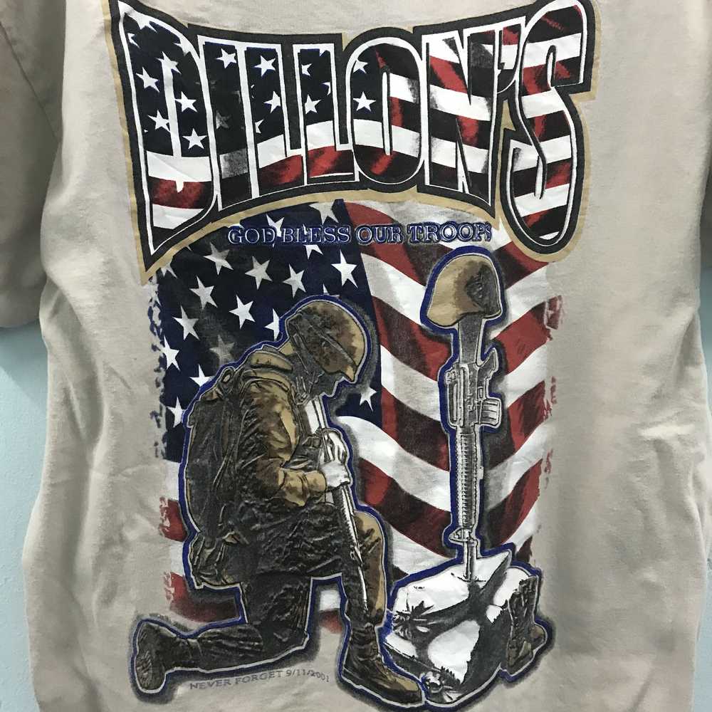 Gildan Gildan shirt Dillons God Bless Our Troops - image 8