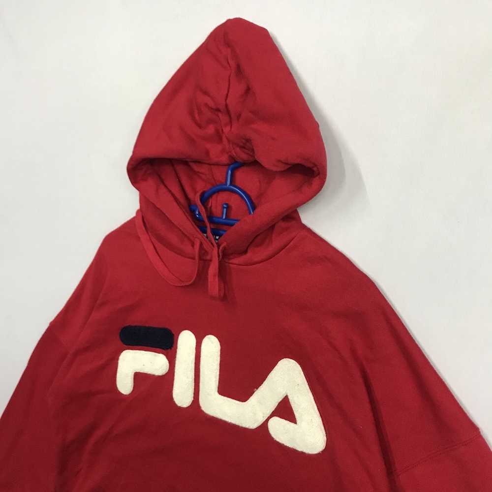 Fila × Streetwear Fila Hoodie Cropped Sweatshirt … - image 5