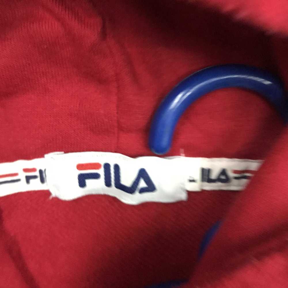 Fila × Streetwear Fila Hoodie Cropped Sweatshirt … - image 7