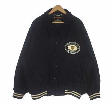 Buy Vintage 90s Mcgregor Club Embroidery Varsity Leather Jacket Online in  India 