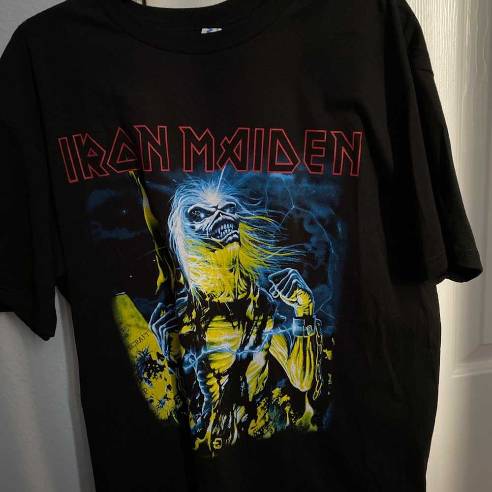 Band Tees × Iron Maiden × Vintage Band tees x Iro… - image 1