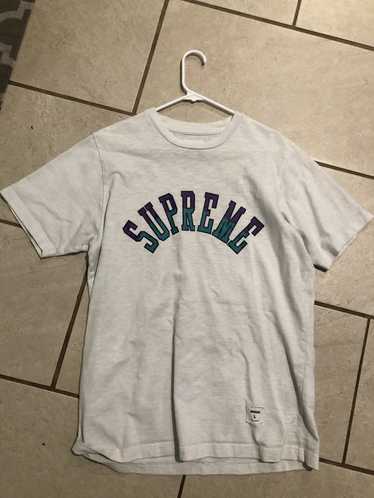 Supreme Curve Logo Tee