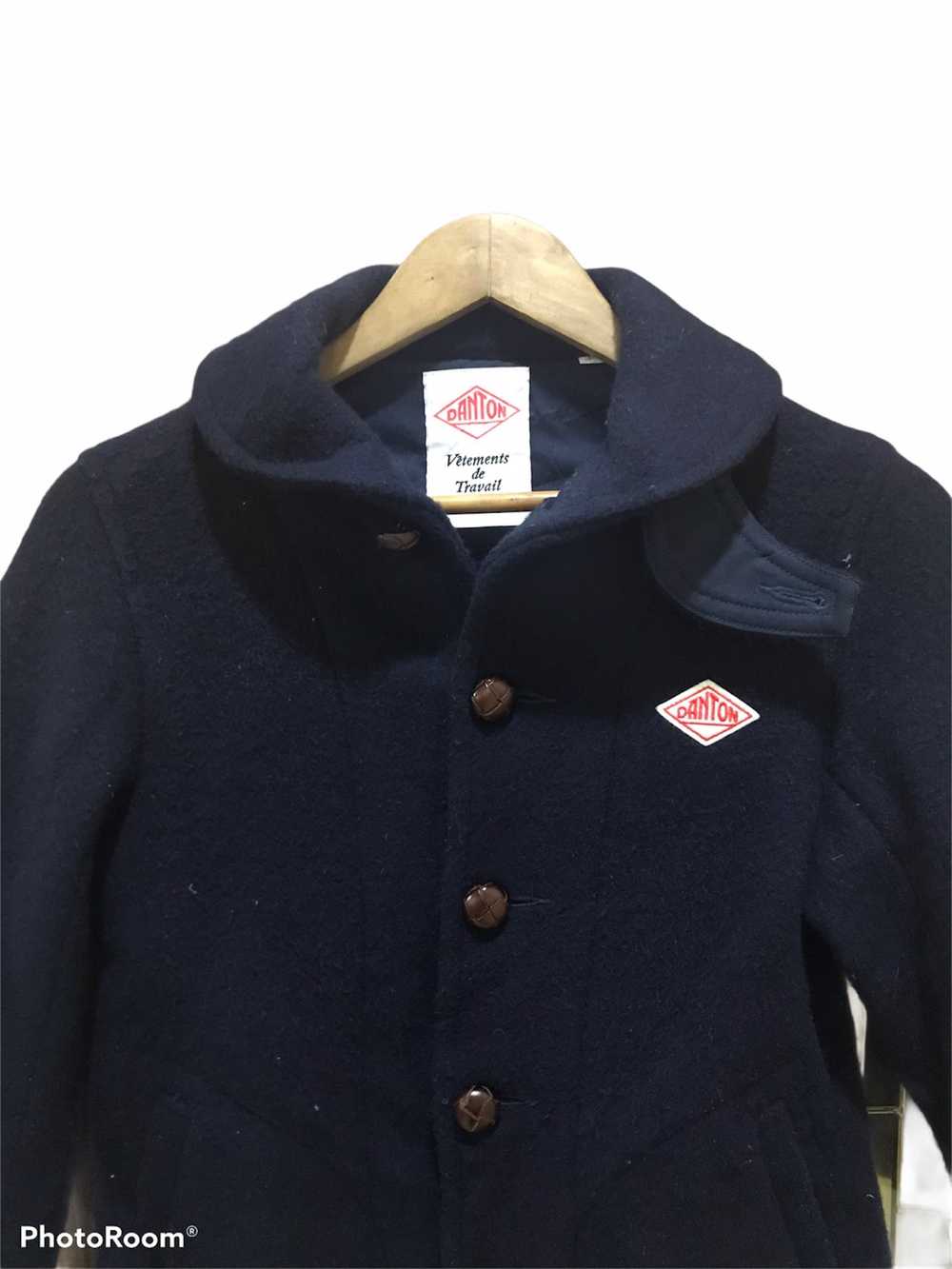 Danton × Designer Danton wool button jacket size … - image 4