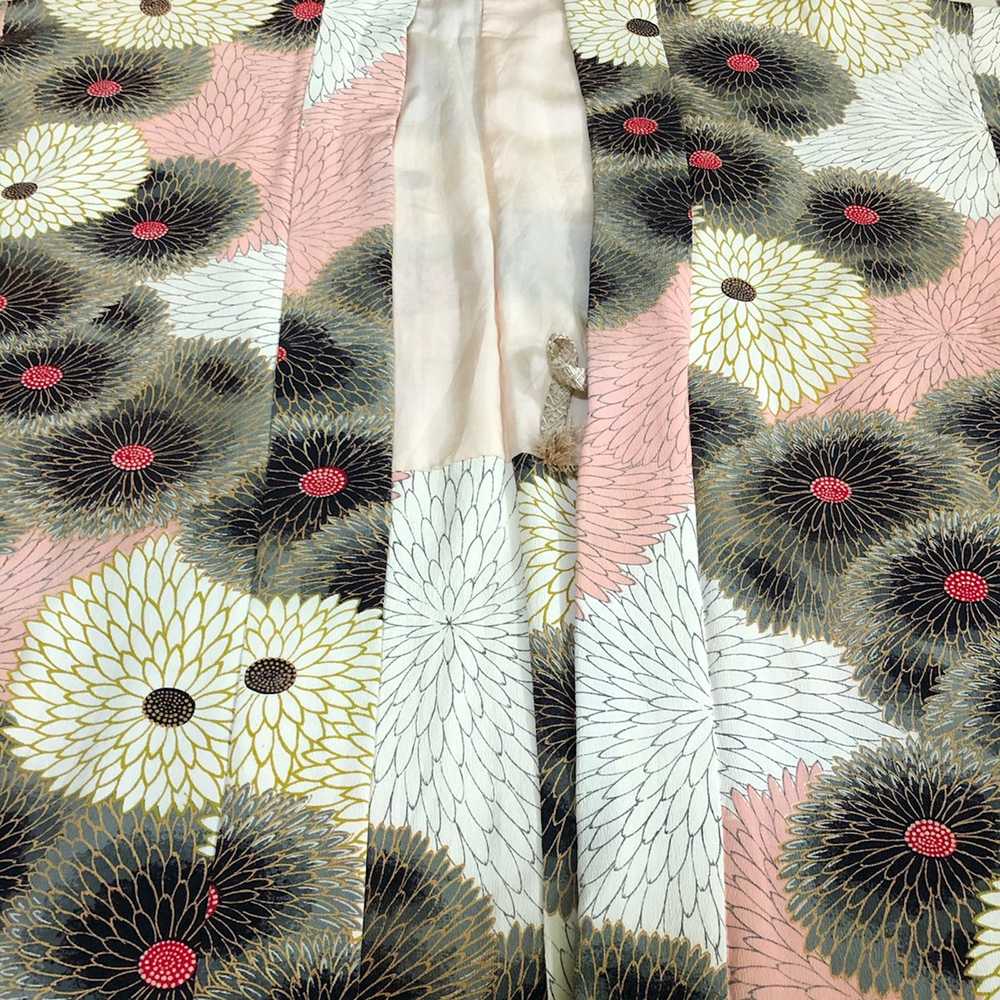 Japanese Brand × Vintage Vintage Kimono Haori flo… - image 4