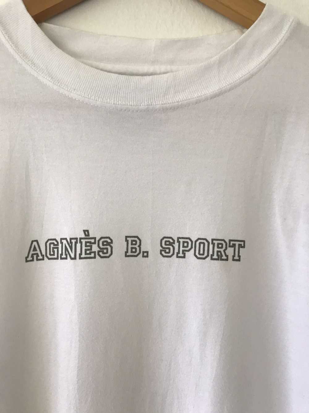 Agnes B. Vintage Agnes B. sport spell out Tee - image 3